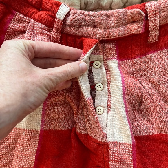 Ace&jig rouge trousers- xs - don’t and back pockets- button fly- elastic waist - Picture 2 of 5